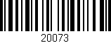 Código de barras (EAN, GTIN, SKU, ISBN): '20073'