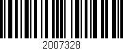Código de barras (EAN, GTIN, SKU, ISBN): '2007328'