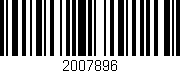Código de barras (EAN, GTIN, SKU, ISBN): '2007896'