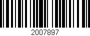 Código de barras (EAN, GTIN, SKU, ISBN): '2007897'