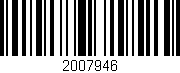 Código de barras (EAN, GTIN, SKU, ISBN): '2007946'