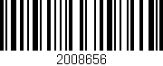 Código de barras (EAN, GTIN, SKU, ISBN): '2008656'