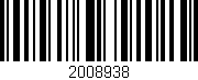 Código de barras (EAN, GTIN, SKU, ISBN): '2008938'