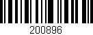 Código de barras (EAN, GTIN, SKU, ISBN): '200896'