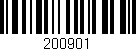 Código de barras (EAN, GTIN, SKU, ISBN): '200901'