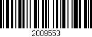 Código de barras (EAN, GTIN, SKU, ISBN): '2009553'