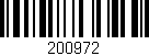 Código de barras (EAN, GTIN, SKU, ISBN): '200972'