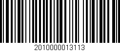 Código de barras (EAN, GTIN, SKU, ISBN): '2010000013113'