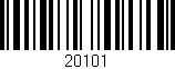 Código de barras (EAN, GTIN, SKU, ISBN): '20101'