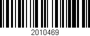 Código de barras (EAN, GTIN, SKU, ISBN): '2010469'