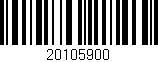Código de barras (EAN, GTIN, SKU, ISBN): '20105900'