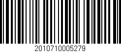 Código de barras (EAN, GTIN, SKU, ISBN): '2010710005279'