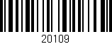 Código de barras (EAN, GTIN, SKU, ISBN): '20109'