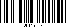 Código de barras (EAN, GTIN, SKU, ISBN): '2011.C37'