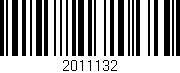 Código de barras (EAN, GTIN, SKU, ISBN): '2011132'