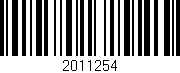 Código de barras (EAN, GTIN, SKU, ISBN): '2011254'