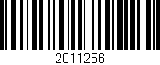 Código de barras (EAN, GTIN, SKU, ISBN): '2011256'