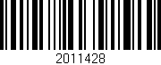 Código de barras (EAN, GTIN, SKU, ISBN): '2011428'