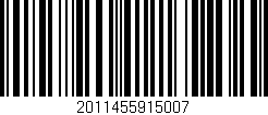 Código de barras (EAN, GTIN, SKU, ISBN): '2011455915007'