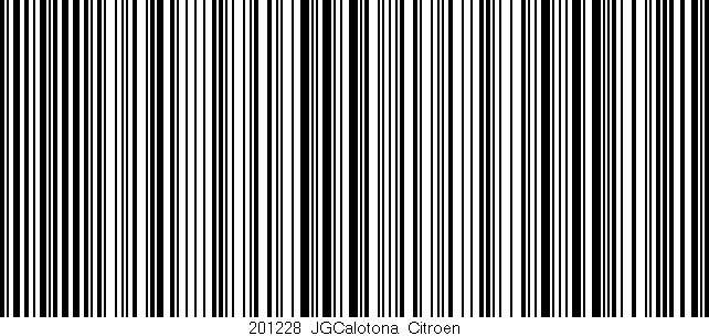 Código de barras (EAN, GTIN, SKU, ISBN): '201228_JGCalotona_Citroen'