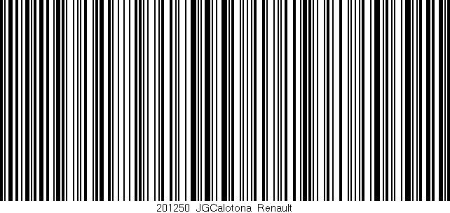 Código de barras (EAN, GTIN, SKU, ISBN): '201250_JGCalotona_Renault'