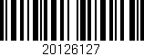 Código de barras (EAN, GTIN, SKU, ISBN): '20126127'