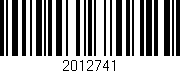 Código de barras (EAN, GTIN, SKU, ISBN): '2012741'