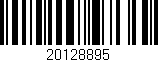 Código de barras (EAN, GTIN, SKU, ISBN): '20128895'