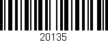Código de barras (EAN, GTIN, SKU, ISBN): '20135'