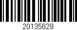 Código de barras (EAN, GTIN, SKU, ISBN): '20135629'