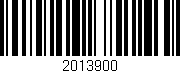 Código de barras (EAN, GTIN, SKU, ISBN): '2013900'