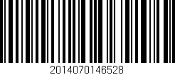 Código de barras (EAN, GTIN, SKU, ISBN): '2014070146528'