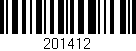 Código de barras (EAN, GTIN, SKU, ISBN): '201412'