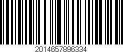 Código de barras (EAN, GTIN, SKU, ISBN): '2014657896334'