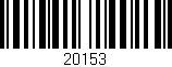 Código de barras (EAN, GTIN, SKU, ISBN): '20153'