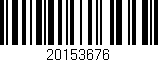 Código de barras (EAN, GTIN, SKU, ISBN): '20153676'