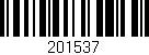 Código de barras (EAN, GTIN, SKU, ISBN): '201537'