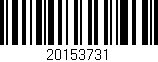 Código de barras (EAN, GTIN, SKU, ISBN): '20153731'