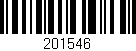 Código de barras (EAN, GTIN, SKU, ISBN): '201546'