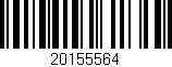 Código de barras (EAN, GTIN, SKU, ISBN): '20155564'