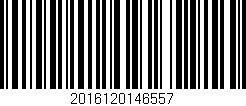 Código de barras (EAN, GTIN, SKU, ISBN): '2016120146557'