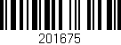Código de barras (EAN, GTIN, SKU, ISBN): '201675'