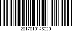 Código de barras (EAN, GTIN, SKU, ISBN): '2017010146329'