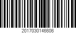 Código de barras (EAN, GTIN, SKU, ISBN): '2017030146606'