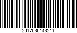 Código de barras (EAN, GTIN, SKU, ISBN): '2017030148211'
