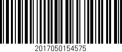Código de barras (EAN, GTIN, SKU, ISBN): '2017050154575'