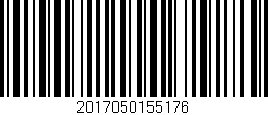 Código de barras (EAN, GTIN, SKU, ISBN): '2017050155176'
