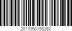 Código de barras (EAN, GTIN, SKU, ISBN): '2017050155282'