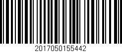 Código de barras (EAN, GTIN, SKU, ISBN): '2017050155442'