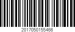 Código de barras (EAN, GTIN, SKU, ISBN): '2017050155466'